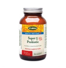 Flora Super 5 Probiotic 60 παστίλιες